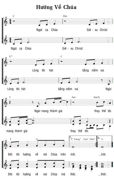 HƯỚNG VỀ CHÚA