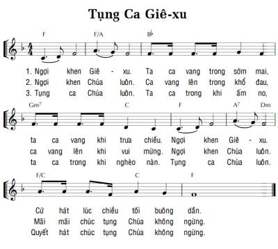 TỤNG CA GIÊ-XU