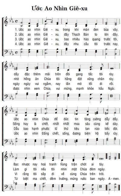 ƯỚC AO NHÌN GIÊ-XU