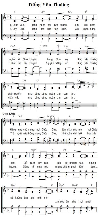 TIẾNG YÊU THƯƠNG