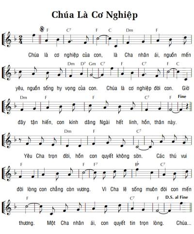 CHÚA LÀ CƠ NGHIỆP