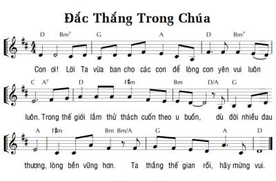 ĐẮC THẮNG TRONG CHÚA