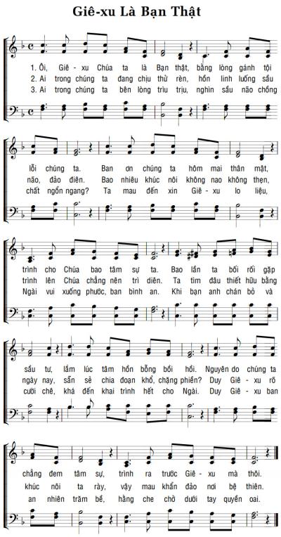 GIÊ-XU LÀ BẠN THẬT