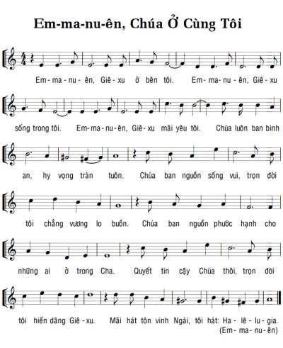 EM-MA-NU-ÊN, CHÚA Ở CÙNG TÔI