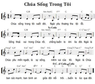 CHÚA SỐNG TRONG TÔI