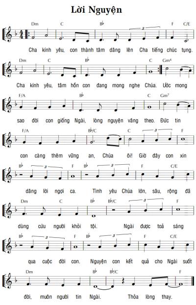 LỜI NGUYỆN
