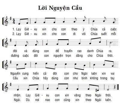 LỜI NGUYỆN CẦU