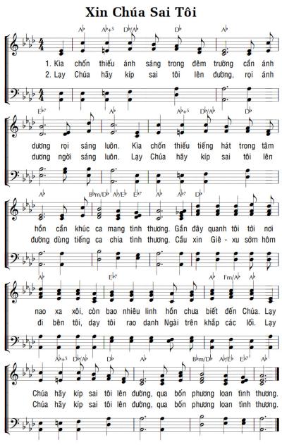 XIN CHÚA SAI TÔI