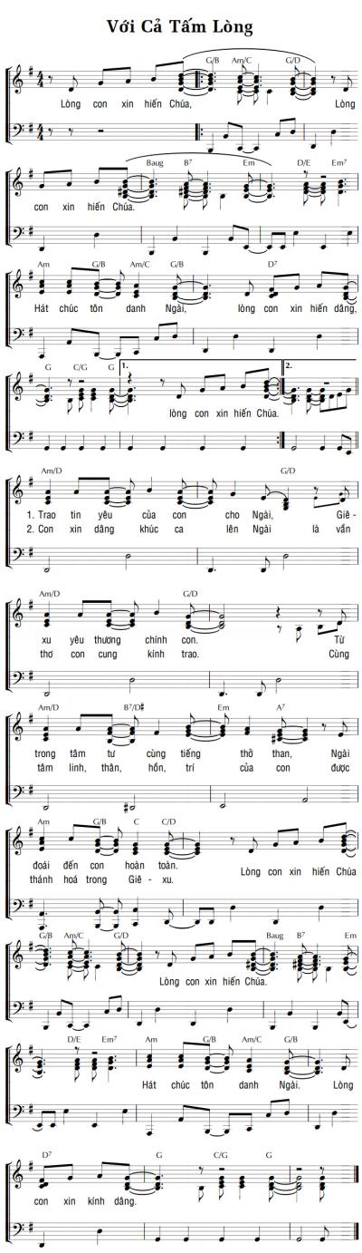 VỚI CẢ TẤM LÒNG