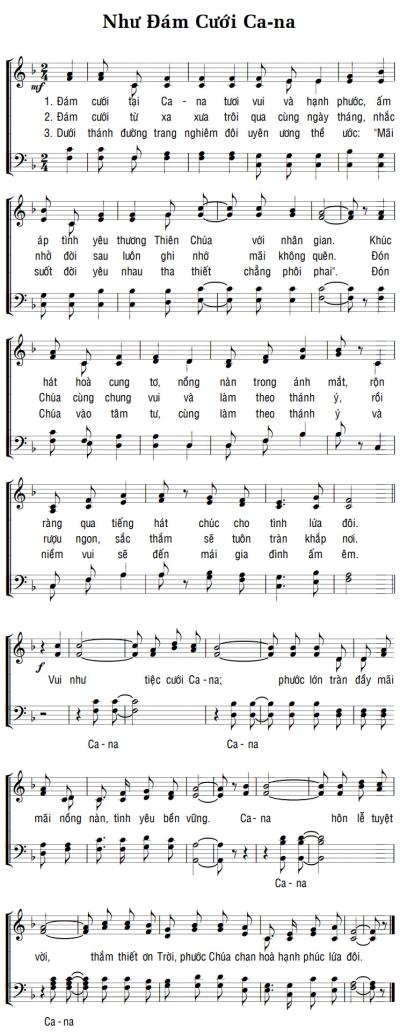 NHƯ ĐÁM CƯỚI CA-NA