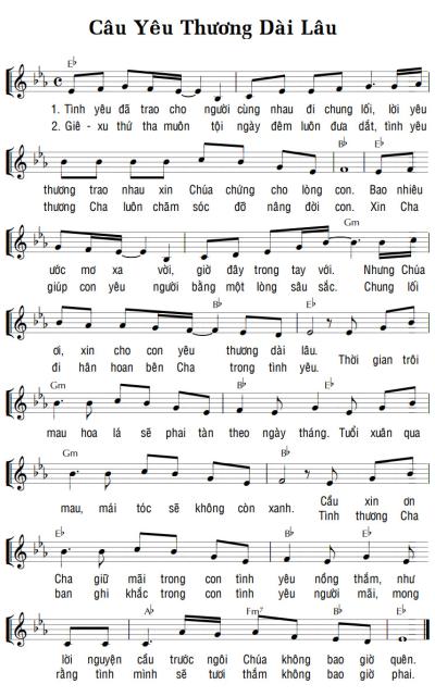 CÂU YÊU THƯƠNG DÀI LÂU