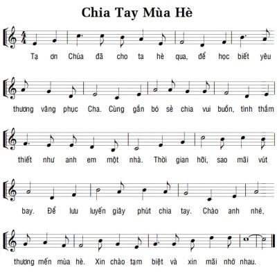 CHIA TAY MÙA HÈ