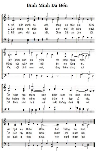 BÌNH MINH ĐÃ ĐẾN