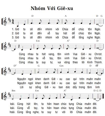NHÓM VỚI GIÊ-XU