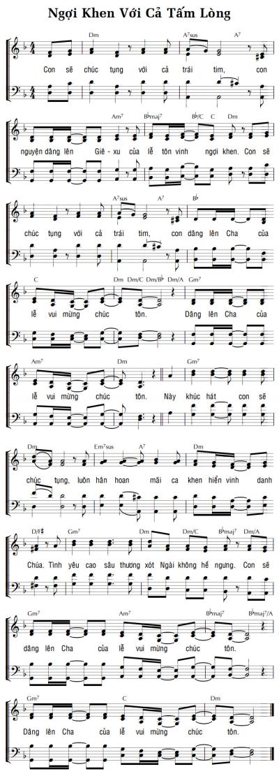 NGỢI KHEN VỚI CẢ TẤM LÒNG