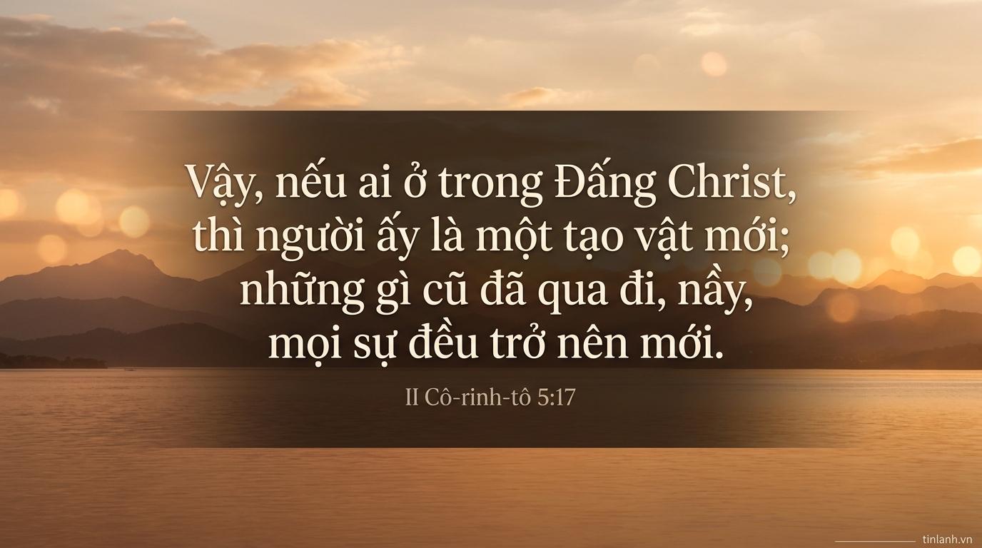 Hình nền máy tính — II Cô-rinh-tô 5:17