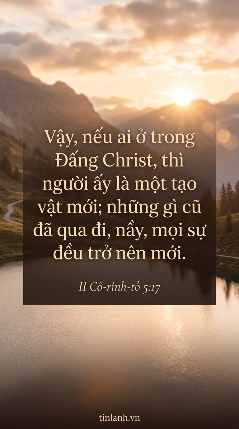 Hình nền điện thoại — II Cô-rinh-tô 5:17